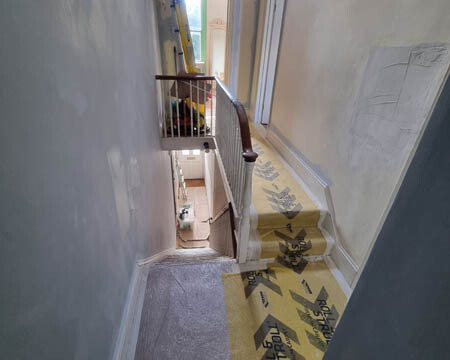 Southdown Rd Brighton Hallway In Progress