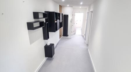 Completed hallway decorating brighton