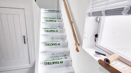 Painted stairway brunswick brighton
