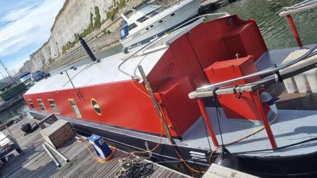 Brighton Marina Boat After Restoration