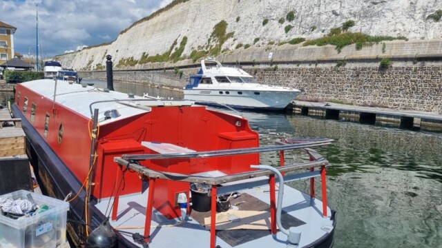Brighton Marina Boat Finished Restoration