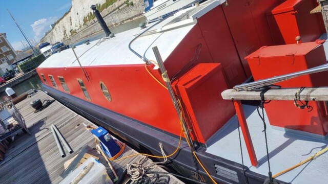 Completed Brighton Marina Boat Restoration