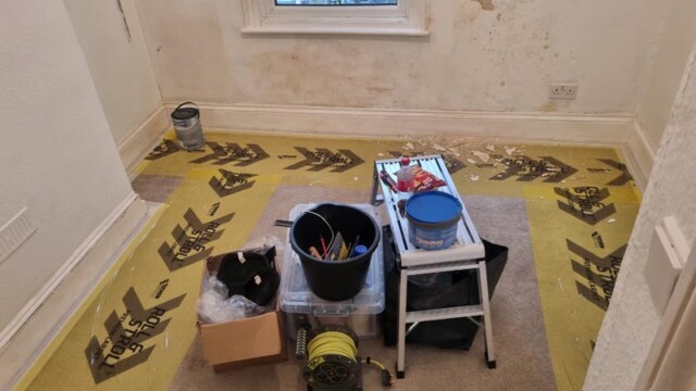 preparation before decorating works brighton