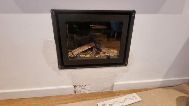 Skirting repair in progress lewes