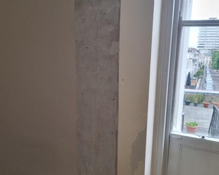 Wall Restore Required Brighton