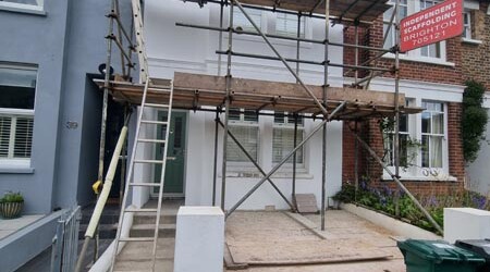 In progress exterior decorating sandgate rd